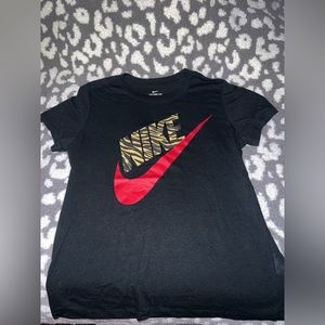 black zebra Nike t-shirt